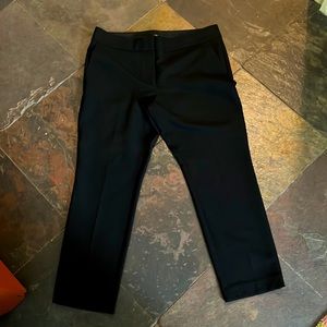 LOFT cropped black slacks, size 12, Marisa fit.